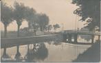 461S fotokaart Rijpwetering, 2 bruggen haaks op elkaar,1932, Gelopen, Zuid-Holland, Ophalen of Verzenden, 1920 tot 1940