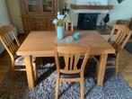 Te koop eiken eettafel, Huis en Inrichting, Complete eetkamers, Ophalen, Zo goed als nieuw, 4 tot 6 stoelen