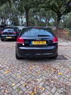 Audi A3 1.6 85KW 2006 Zwart, Auto's, Audi, Voorwielaandrijving, Euro 5, Zwart, Zwart