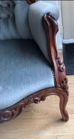 Antieke Hollandse Biedermeier Voltaire Stoel, Ophalen, Gebruikt, Minder dan 75 cm, 50 tot 75 cm