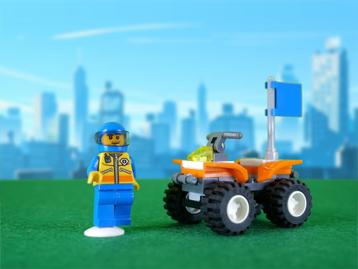 Lego City - 7736 Coast Guard Quad Bike 