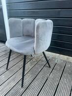 4 grijze mooie stoelen, Ophalen, Gebruikt, Grijs, Vier