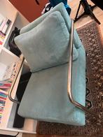 Lichtblauwe Fauteuils / stoel, Ophalen, Zo goed als nieuw, 50 tot 75 cm