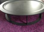 Obi XXL 131cm tafel Linteloo coffeetable antraciet Design, Huis en Inrichting, Tafels | Salontafels, Ophalen, Rond, Zo goed als nieuw
