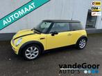 Mini Mini 1.6 Cooper Chili, '03 aut., airco, 171000 km, spor, Auto's, Mini, Stof, Gebruikt, Zwart, 4 stoelen