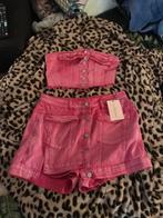 Roze denim setje te koop!, Shein, Ophalen of Verzenden, Nieuw