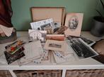 Leuk brocante kistje vol brieven, foto's en kaarten, Ophalen of Verzenden