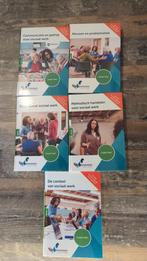 Schoolboeken Sociaal Werk - Compleet Pakket los ook mogelijk, Boeken, Studieboeken en Cursussen, Diverse, Ophalen of Verzenden