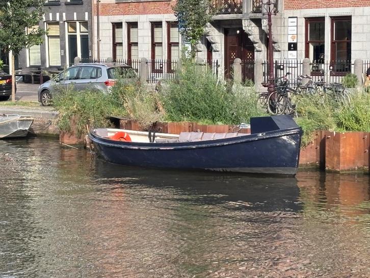 Elektrische fassmer sloep 7,5 meter, Watersport en Boten, Sloepen, Gebruikt, Tot 10 pk, 6 meter of meer, Binnenboordmotor, Elektrisch