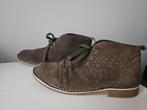 Bruin groene desertboots, Manfield, maat 39., Ophalen of Verzenden, Zo goed als nieuw, Groen