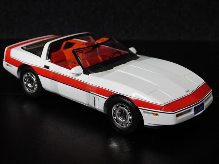 Greenlight 1:18 1984 Chevrolet Corvette C4 Face The A-Team, Hobby en Vrije tijd, Modelauto's | 1:18, Nieuw, Auto, Overige merken