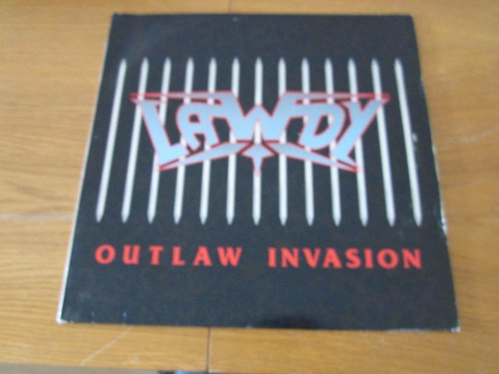 Lawdy ‎- Outlaw Invasion 1990 No Remorse NRR 1008 LP, Ophalen, Gebruikt