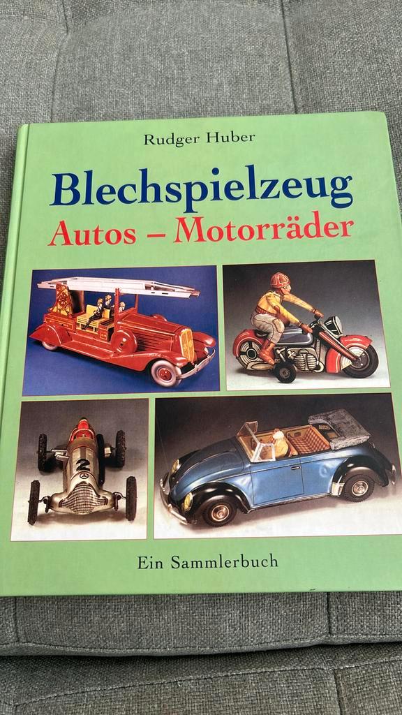 Rudger Huber Blechspielzeug Autos-Motorräder ein Sammlerbuch, Boeken, Hobby en Vrije tijd, Zo goed als nieuw, Overige onderwerpen