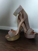 Pump glitter champagne kleur maat 38, Pumps, Overige kleuren, Nieuw, Ophalen of Verzenden