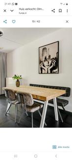 Eettafel, Ophalen, Gebruikt, 100 tot 150 cm, 150 tot 200 cm