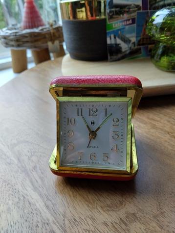 Vintage Hema Reiswekker 2 Jewels Reiswekker - Circa jaren 60 beschikbaar voor biedingen