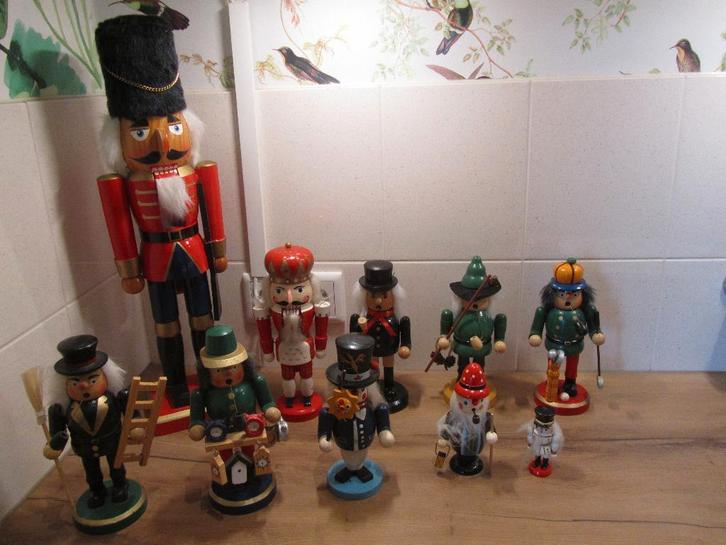 Notenkraker Erzgebergtemann Rookmannetje, Antiek en Kunst, Curiosa en Brocante, Ophalen of Verzenden