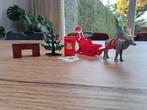 Playmobil Kerstman met Slee, Ophalen of Verzenden, Zo goed als nieuw, Los playmobil