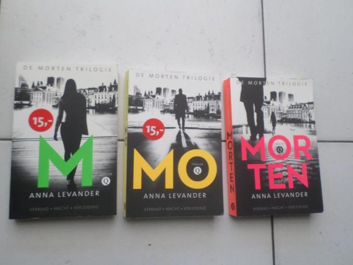 DE MORTEN TRILOGIE van ANNA LEVANDER, Boeken, Thrillers, Gelezen, Ophalen of Verzenden