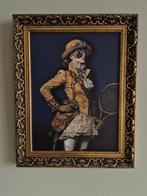 De tennis speelster, Antiek en Kunst, Kunst | Schilderijen | Klassiek, Ophalen