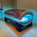 20 uur : Hapro Onyx 26/1 Brons Zonnebank + 1 jaar Garantie, Ophalen of Verzenden, Zo goed als nieuw, Zonnebank enkelzijdig, 15 lampen of meer