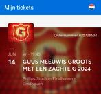 2 topkaarten Groots met een zachte G vrijdag 14juni, Tickets en Kaartjes, Twee personen