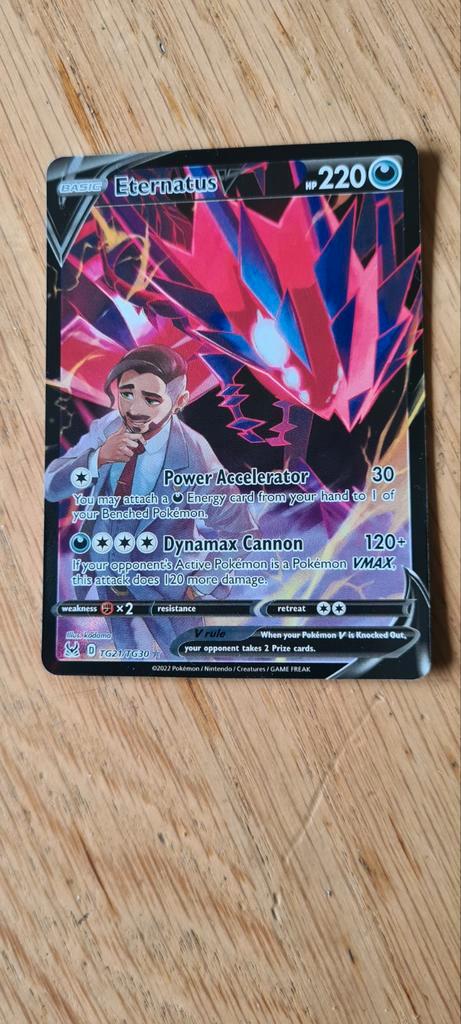 Eternatus V TG21/TG30 - Trainer Gallery - Foil, Hobby en Vrije tijd, Verzamelkaartspellen | Pokémon, Zo goed als nieuw, Losse kaart