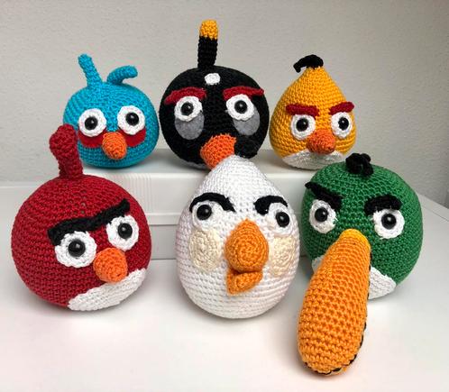 Gehaakte Angry Birds, Hobby en Vrije tijd, Breien en Haken, Nieuw, Haken, Overige typen, Ophalen of Verzenden