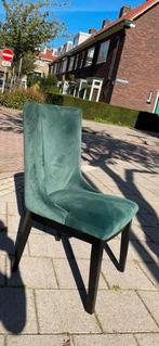 Rofra stoelen green velvet, Ophalen of Verzenden, Zo goed als nieuw