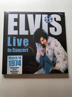Elvis 2LP+extra single "LIVE IN CONCERT 1974"  14+19 maart, Ophalen of Verzenden, Nieuw in verpakking, 12 inch, Poprock