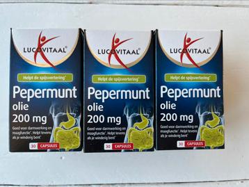 Lucovitaal Pepermuntolie capsules beschikbaar voor biedingen