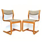 Mid-Century Danish Magnus Olesen chairs, 1970s, set of 3, Ophalen, Hout, Gebruikt, Drie