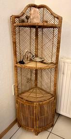 Rotan hoekkastje, Ophalen, Overige materialen, 1 of 2 laden, 50 tot 100 cm