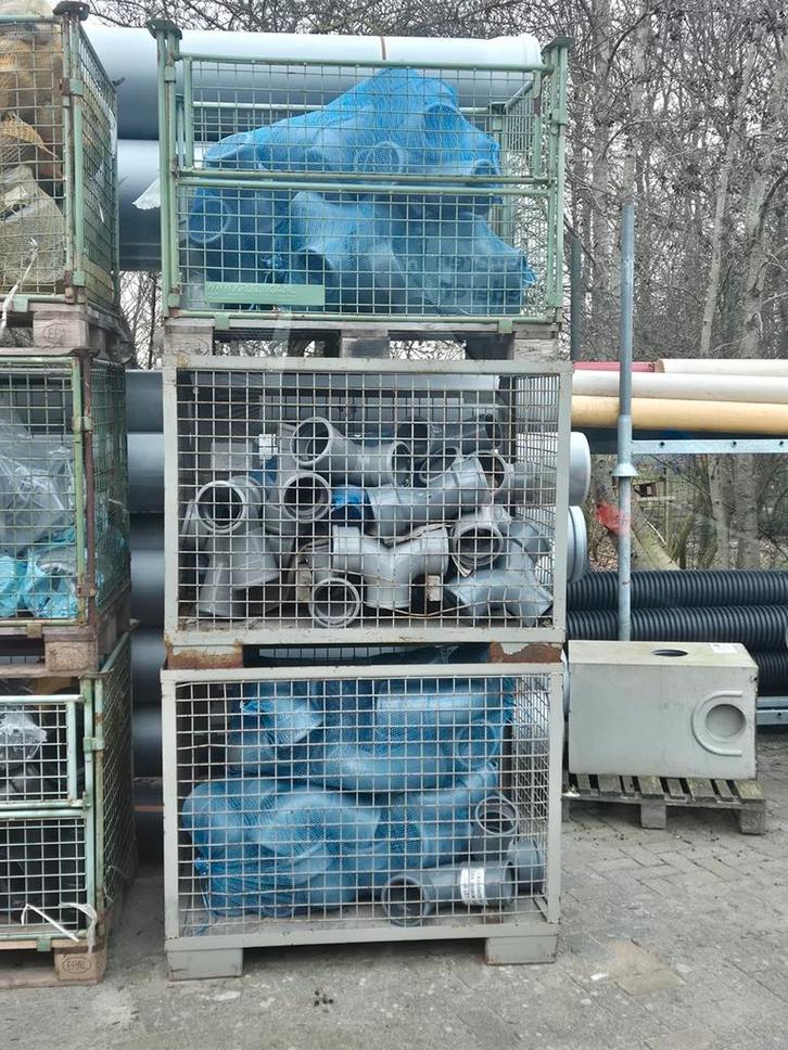 Pvc Flex zettingstroom T stukken 125mm sn8, Doe-het-zelf en Verbouw, Buizen en Afvoer, Zo goed als nieuw, Afvoer, Pvc, Minder dan 2 meter