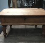 Oude lessenaar schrijfkist schrijftafel schoolstafel india, Ophalen