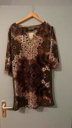 Leuke jurk tot op de knielengte, Kleding | Dames, Jurken, Ophalen of Verzenden, Zo goed als nieuw, Maat 42/44 (L), Knielengte