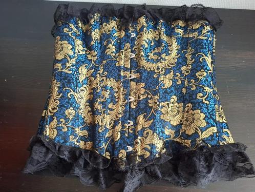 Korset larp/fantasy, Kleding | Dames, Tops, Zo goed als nieuw, Maat 46/48 (XL) of groter, Zwart, Zonder mouw, Ophalen of Verzenden
