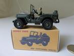 1958 Dinky Toys 80B (816) HOTCHKISS WILLY'S JEEP + SOLDIER!, Hobby en Vrije tijd, Modelauto's | 1:43, Ophalen of Verzenden, Zo goed als nieuw