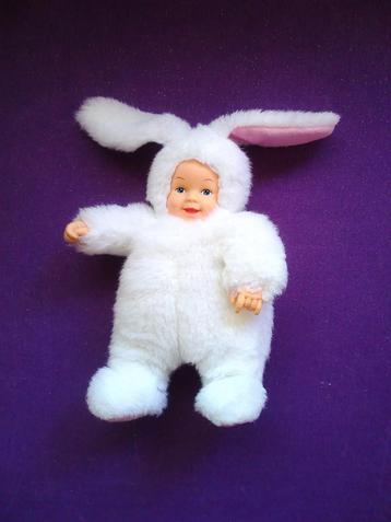 ANNE GEDDES Knuffel POPJE KONIJN . 23 CM **Nieuw** beschikbaar voor biedingen