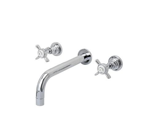 MACBATH/COLDENHOT KLASSIEKE 3 GATS WANDWASTAFELMENGKRAAN, Doe-het-zelf en Verbouw, Sanitair, Kraan, Chroom, Ophalen of Verzenden