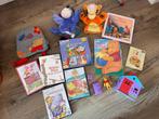Winnie the Pooh rugtasje,2 handpoppen,dvd’s, enz, Ophalen of Verzenden, Zo goed als nieuw