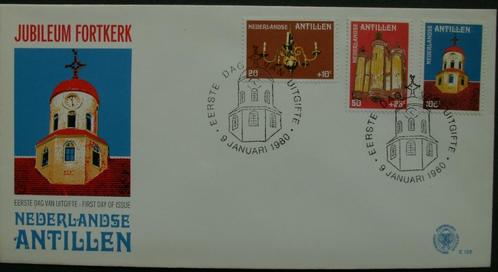 Nederlandse Antillen FDC E-128 - Fortkerk, Postzegels en Munten, Postzegels | Eerstedagenveloppen, Onbeschreven, Rest van de wereld