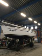 Boottrailer voor een max 8 tons zeilschip verstelsteunen, Watersport en Boten, Ophalen, Gebruikt, 9 meter of meer, Stallingstrailer