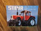 Tractor folder Steyr 8120, Boeken, Ophalen of Verzenden, Zo goed als nieuw