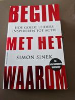 Simon Sinek - Begin met het waarom, Boeken, Ophalen of Verzenden, Zo goed als nieuw, Simon Sinek