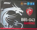 MSI B85-G43 MOEDERBORD **** GAMING***, Computers en Software, Moederborden, Ophalen, Zo goed als nieuw
