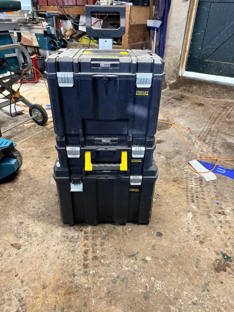 Stanley fatmax koffers 3 stuks, Doe-het-zelf en Verbouw, Gereedschapskisten, Ophalen