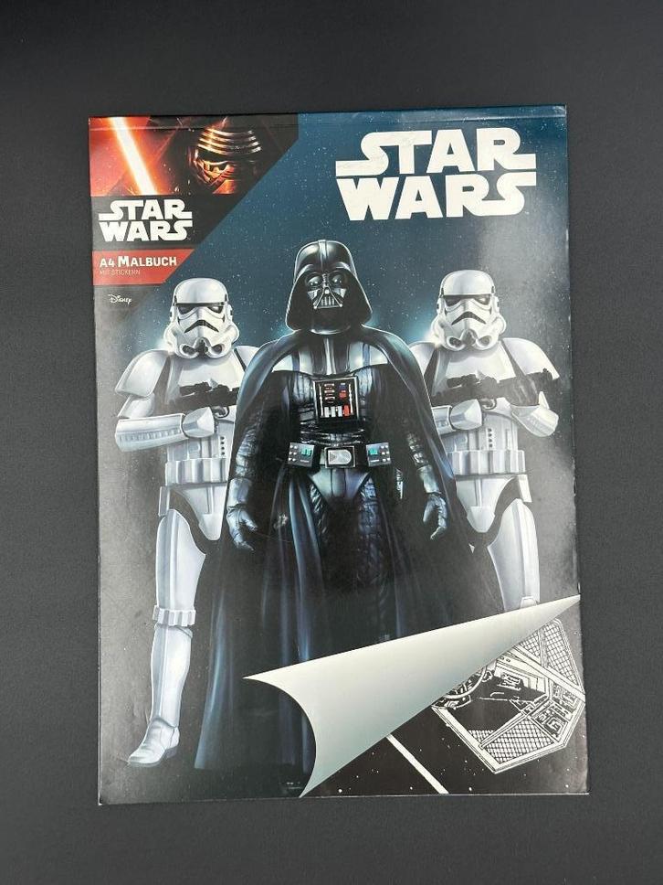 Disney Star Wars Kleurboek met Stickervel, Verzamelen, Star Wars, Zo goed als nieuw, Ophalen of Verzenden