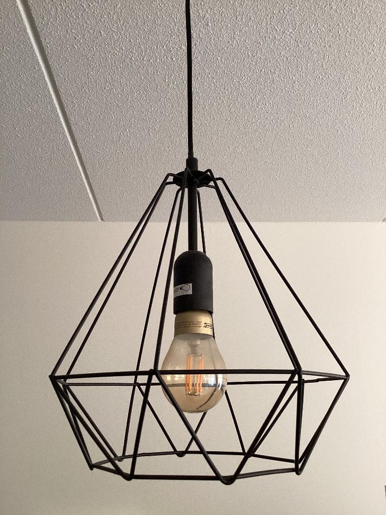 draad lampenkap | hanglamp, Ophalen, Zo goed als nieuw, Metaal, Minder dan 50 cm