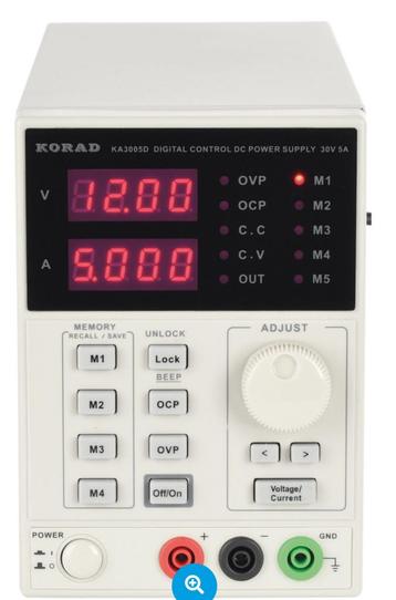 KORAD labvoeding KA3005D beschikbaar voor biedingen